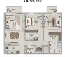 2BR-Floor plan