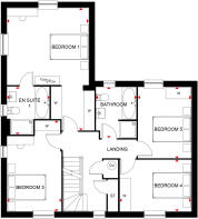 Moreton first floorplan
