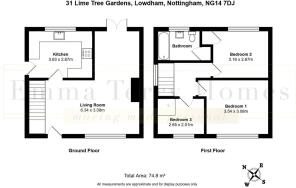 31 Lime Tree Gardens, Lowdham, Nottingham, NG14 7D