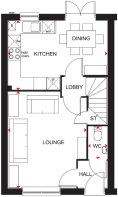 Plot floorplan