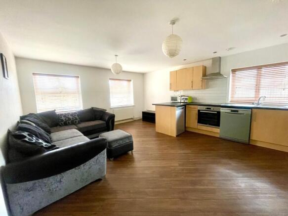Open plan reception