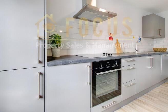 Open Plan Lounge Diner Kitchen Area