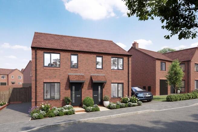 Artists impression of the Ambleford home at Gresley Meadow