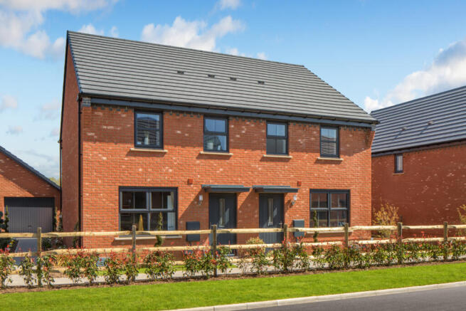 External view of the Ashbury 3 bedroom home
