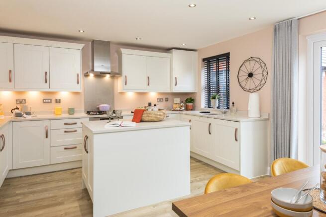 Kitchen in the Ashbury 3 bedroom home