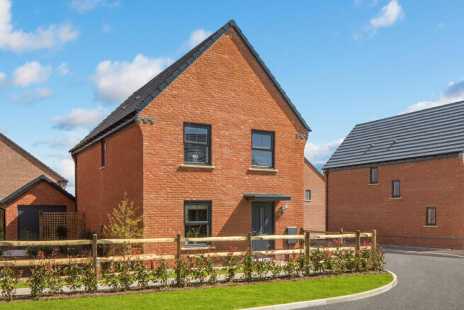 Outside view of The Hanbury 4 bedroom home