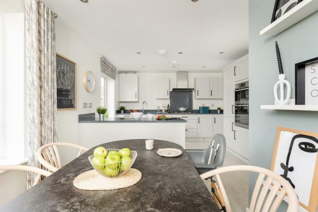 Open plan kitchen diner great for entertaining