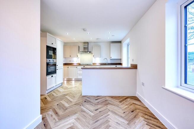 With stylish flooring included