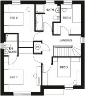 Ballater first floor plan