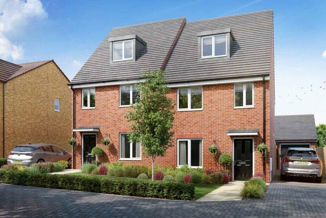 The Elliston, a 4 bed family home with a spacious top floor main bedroom