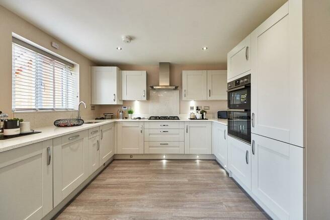 A modern, easy to clean kitchen