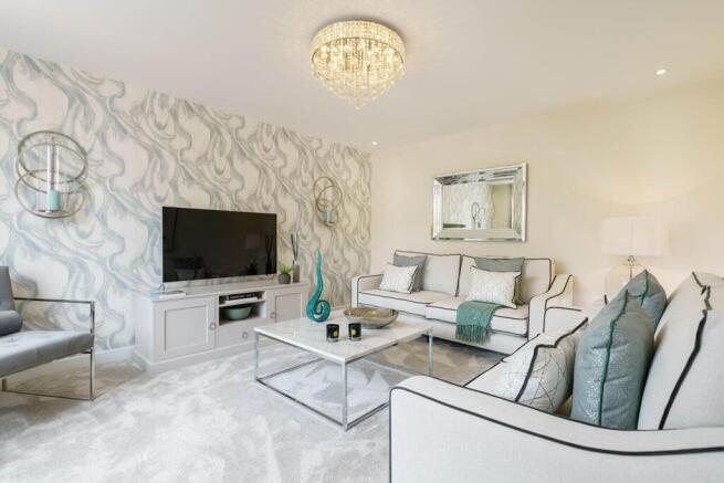 A blank canvas living room to make all yours