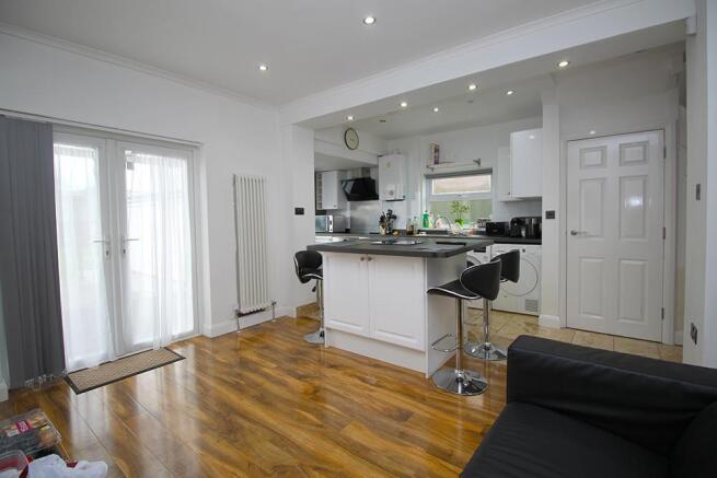 Living area through 