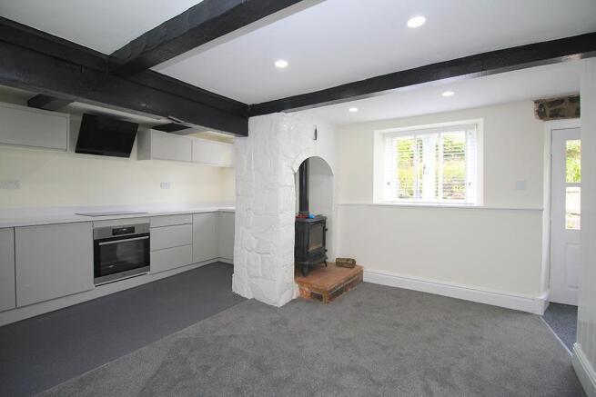 Dining area through