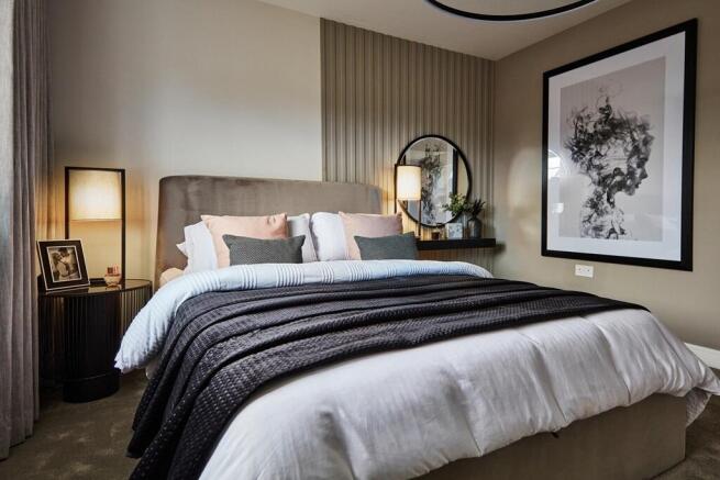 Spacious and comfortable second double room