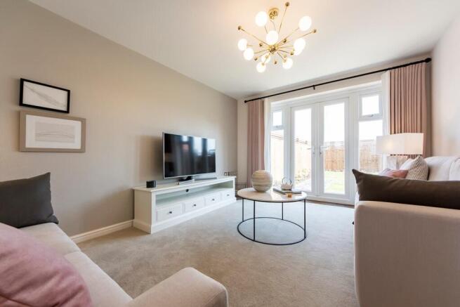 The heart of the home, your place to relax and with garden access