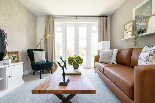 French door garden access