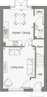 Dandara -  Towerlands Park  -  floorplan