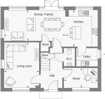 Dandara -  Towerlands Park  - The Chartwell, Home 207 floorplan