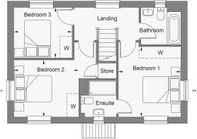 Dandara -  Birch Park  - The Gosford, Home 1 floorplan