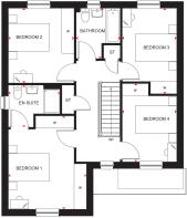 Stobo floor plan first floor