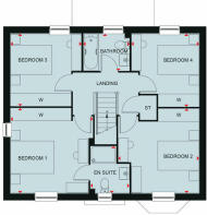 Bradgate first floor floorplan