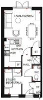 Kingsville ground floorplan Whittlesey Lakeside