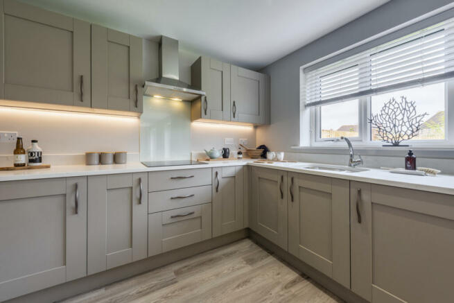 Indicative Kitchen/Dining Room, Contemporary Modern Decoration