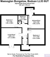 Maesoglan Bungalow, Boduan LL53 8UT