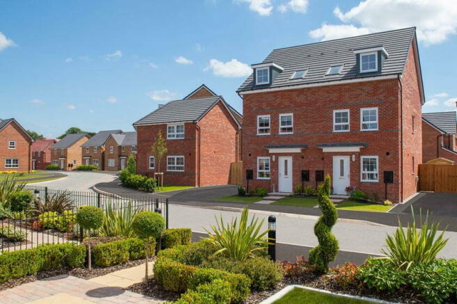 Outside view of 4 bedroom semi-detached Woodcote