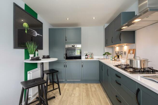 Kitchen in The Woodcote 4 bedroom home