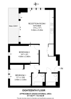 Floorplan area for info only, not for Â£/sq. ft valuation