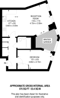 Floorplan area for info only, not for Â£/sq. ft valuation