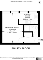 Floorplan area for info only, not for £/sq. ft valuation
