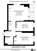 Floorplan area for info only, not for Â£/sq. ft valuation