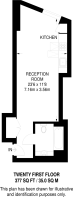 Floorplan area for info only, not for Â£/sq. ft valuation