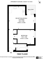 Floorplan area for info only, not for Â£/sq. ft valuation