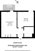 Floorplan area for info only, not for Â£/sq. ft valuation