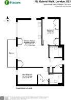 Floorplan area for info only, not for £/sq. ft valuation