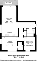 Floorplan area for info only, not for Â£/sq. ft valuation