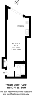 Floorplan area for info only, not for Â£/sq. ft valuation