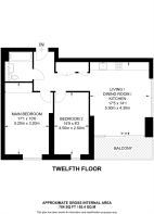 Floorplan area for info only, not for Â£/sq. ft valuation