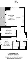 Floorplan area for info only, not for £/sq. ft valuation
