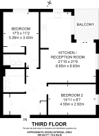 Floorplan area for info only, not for £/sq. ft valuation