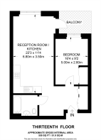 Floorplan area for info only, not for Â£/sq. ft valuation