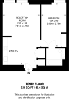 Floorplan area for info only, not for Â£/sq. ft valuation