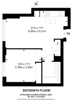 Floorplan area for info only, not for £/sq. ft valuation