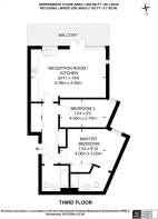 Floorplan area for info only, not for £/sq. ft valuation