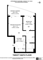 Floorplan area for info only, not for £/sq. ft valuation