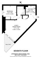 Floorplan area for info only, not for £/sq. ft valuation